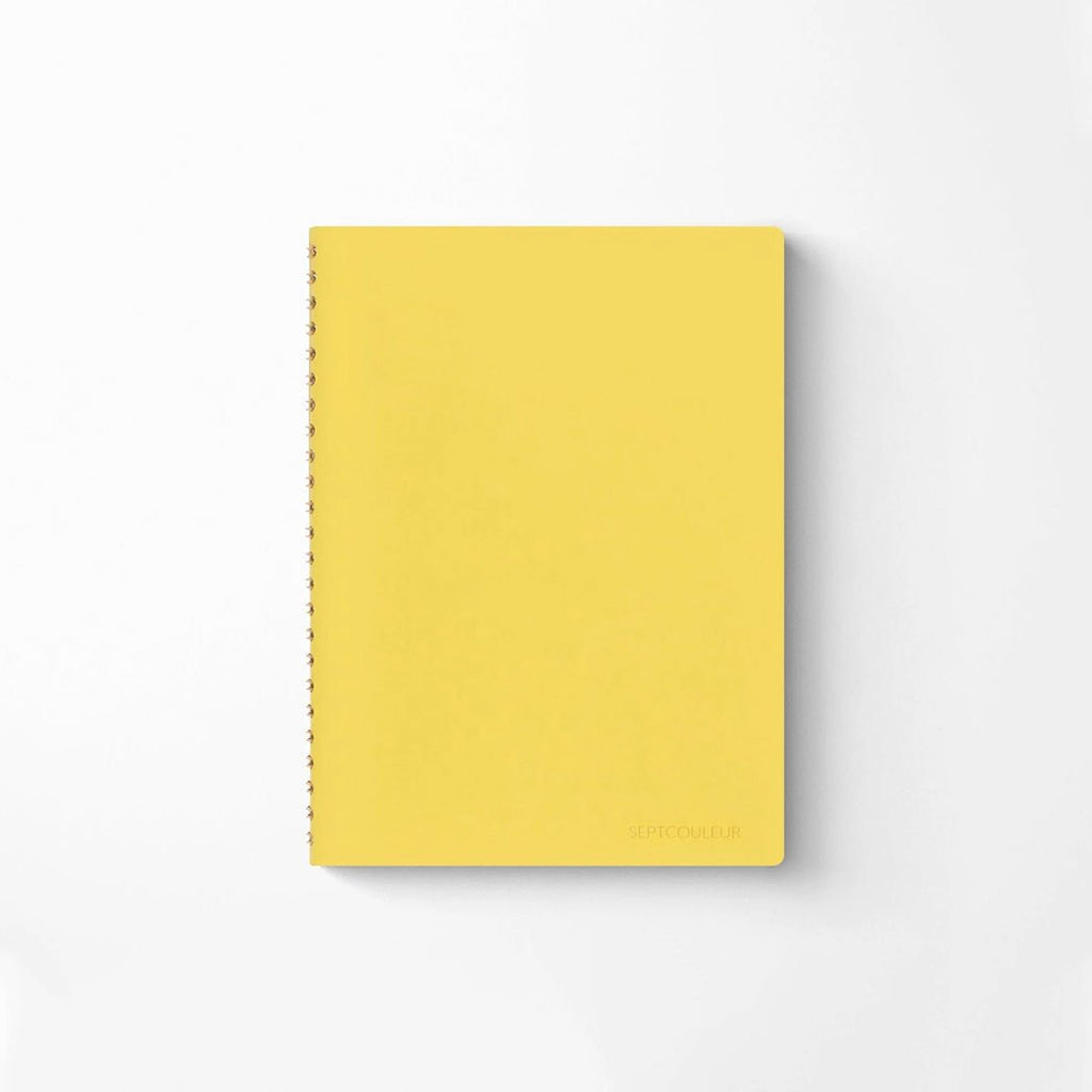 Maruman Septcouleur Notebook A6 Sunny Yellow - un membrete