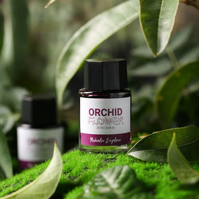 Nahvalur Orchid Flower ink - un membrete