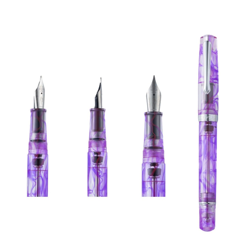 Nahvalur Original Plus Melacara Purple – Pluma Fuente - un membrete