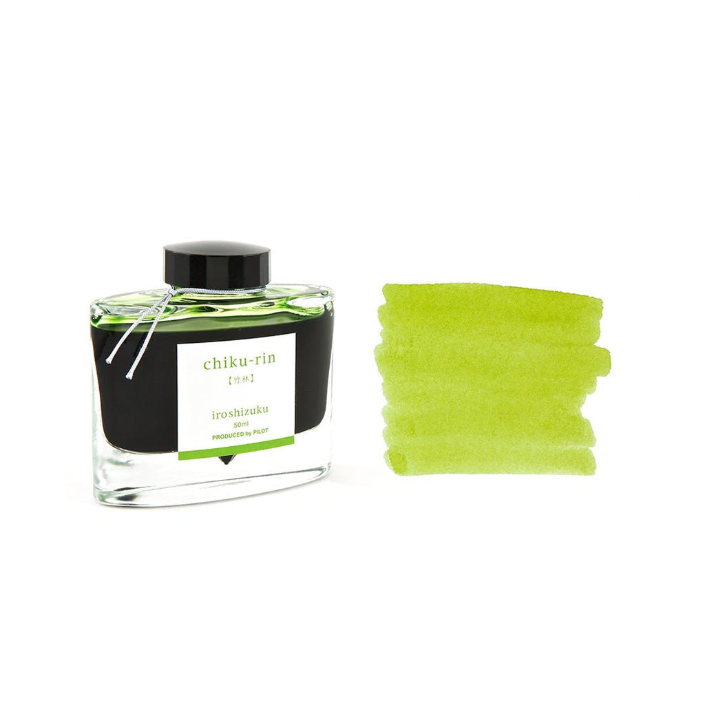 Pilot Iroshizuku Chiku-rin 50ml - un membrete