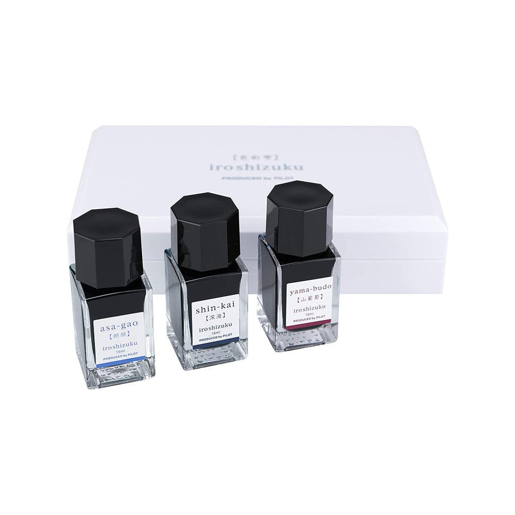 Pilot Iroshizuku Ink 3 Color Set B - 15ml - un membrete