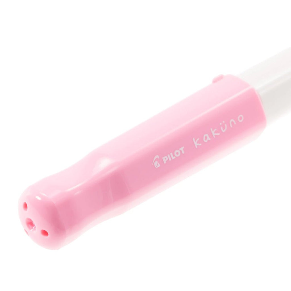 Pilot Kakuno Pluma Fuente - Blanco-Rosa - un membrete