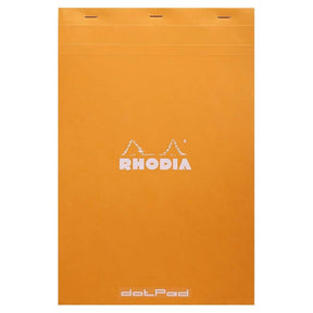 Rhodia Bloc No19 Grapa Naranja – Pointillés - un membrete
