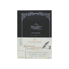 Tomoe River FP Cream 68G Notebook A6 160P Grid - un membrete