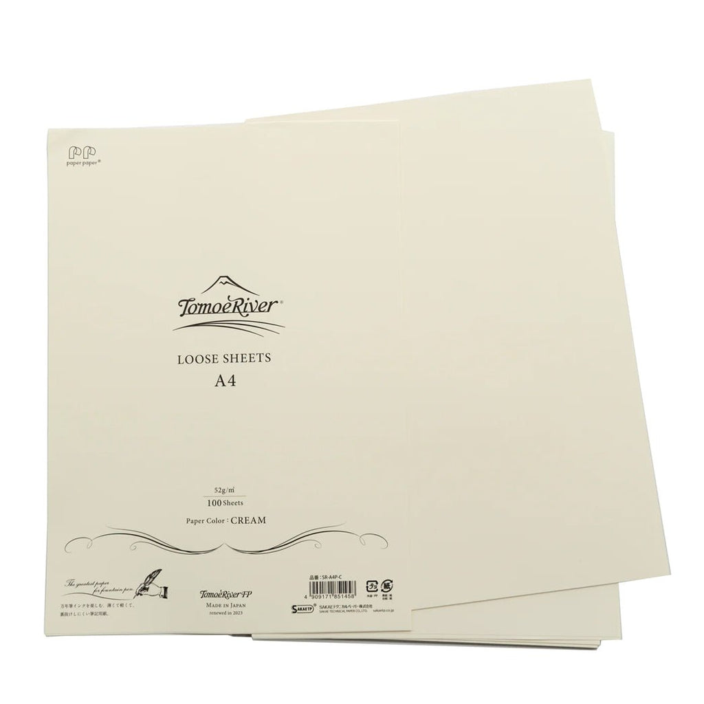 Tomoe River Loose Sheet 52g A4 Cream - un membrete