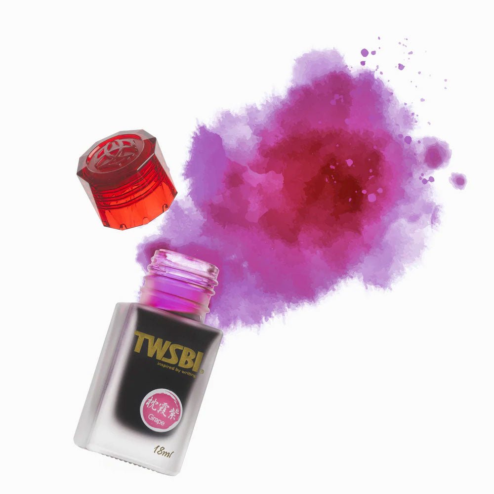 TWSBI 1791 Grape Ink 18ml - un membrete