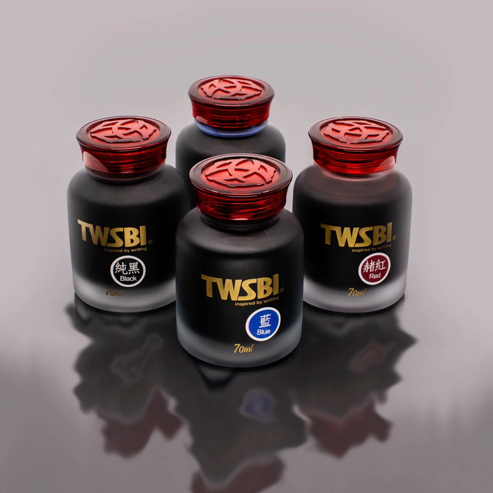 TWSBI Blue Black Ink 70 ml - un membrete