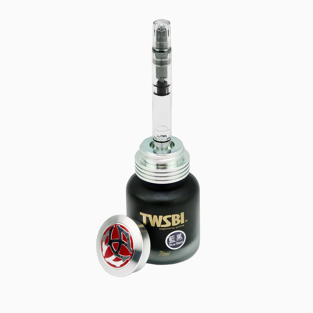 TWSBI Blue Black Ink 70 ml - un membrete