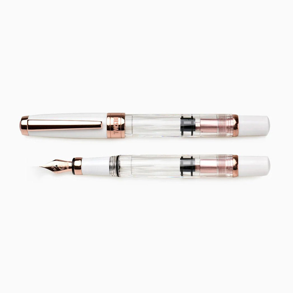 TWSBI Diamond 580 White RoseGold II - un membrete