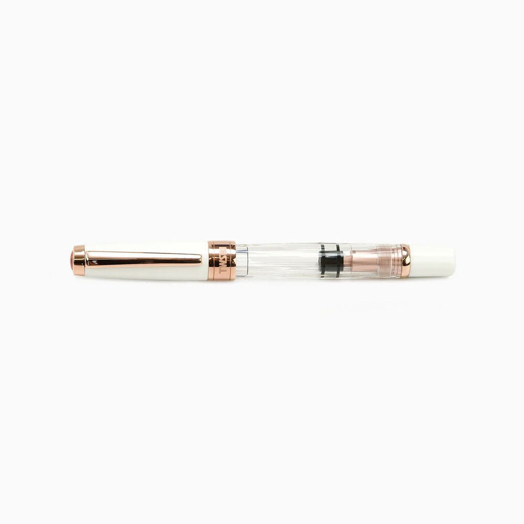 TWSBI Diamond 580 White RoseGold II - un membrete