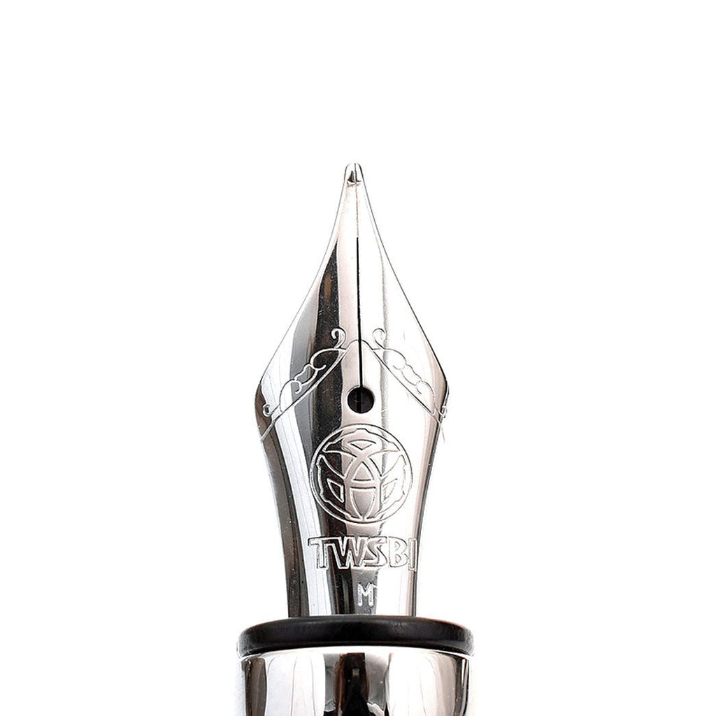 TWSBI Diamond 580AL Silver Fountain Pen - un membrete