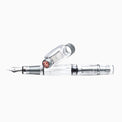 TWSBI Diamond 580ALR Nickel Gray Fountain Pen - un membrete