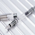 TWSBI Diamond 580ALR Nickel Gray Fountain Pen - un membrete