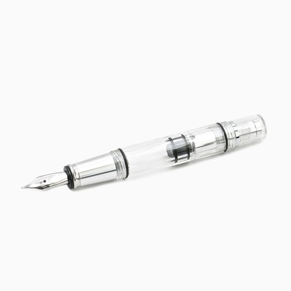 TWSBI Diamond Mini AL Silver Fountain Pen - un membrete