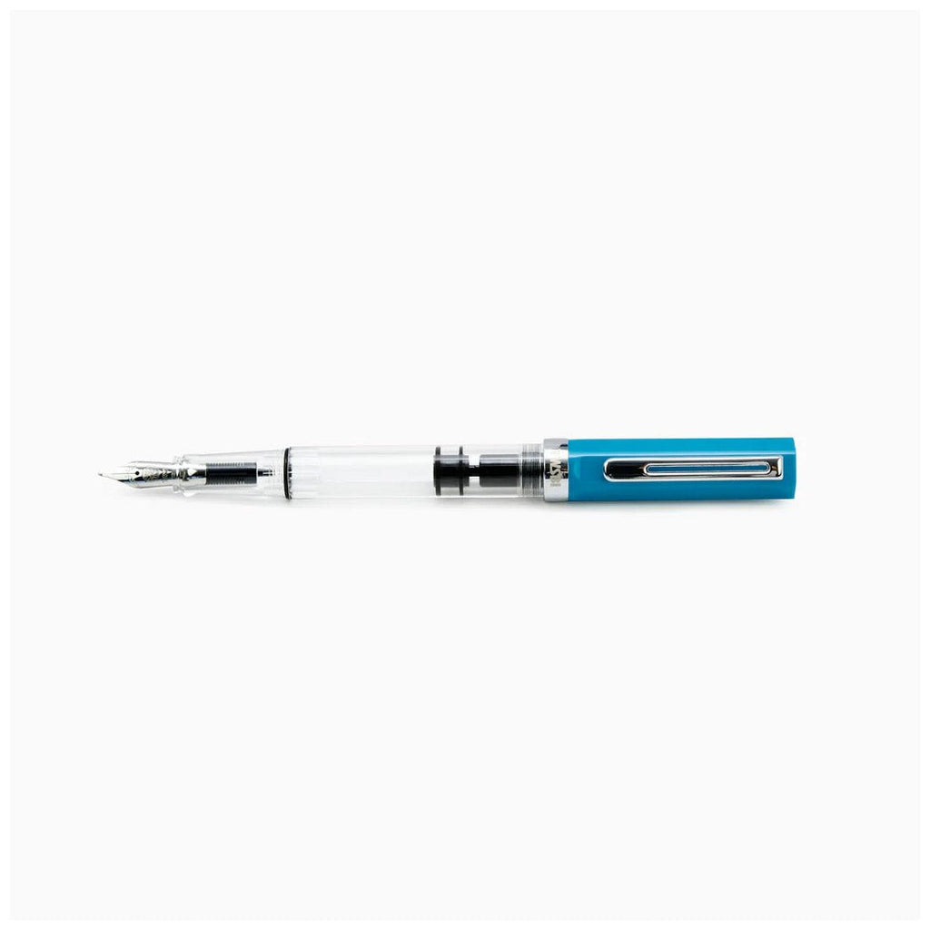 TWSBI Eco Cerulean Blue Fountain Pen - un membrete