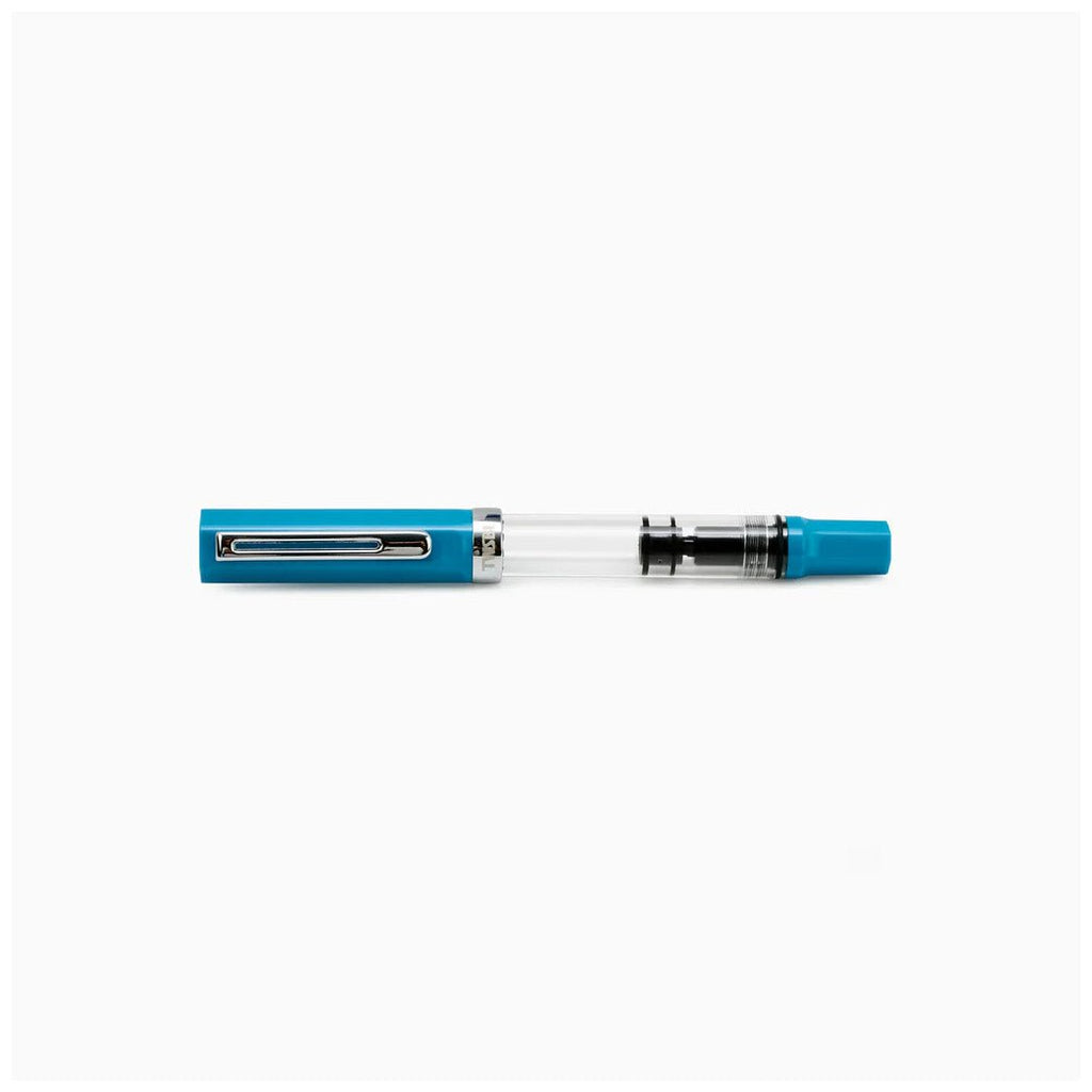 TWSBI Eco Cerulean Blue Fountain Pen - un membrete