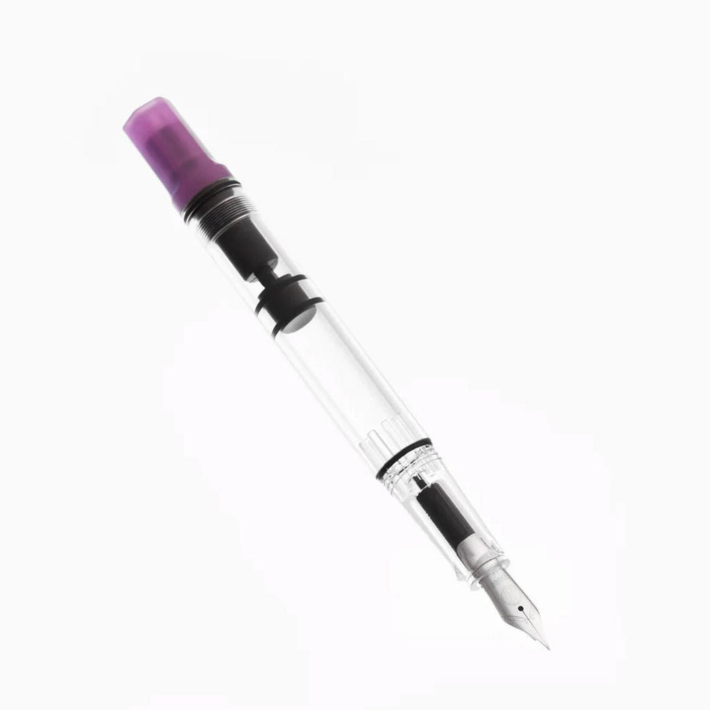 TWSBI Eco Glow Purple Fountain Pen - un membrete