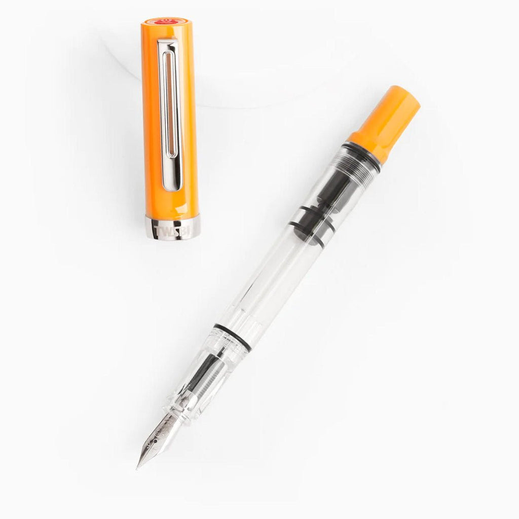 TWSBI Eco-T Saffron Fountain Pen - un membrete