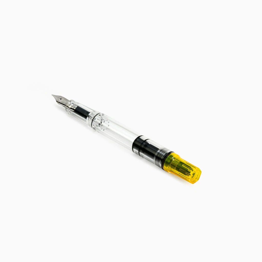 TWSBI Eco Transparent Yellow Fountain Pen - un membrete