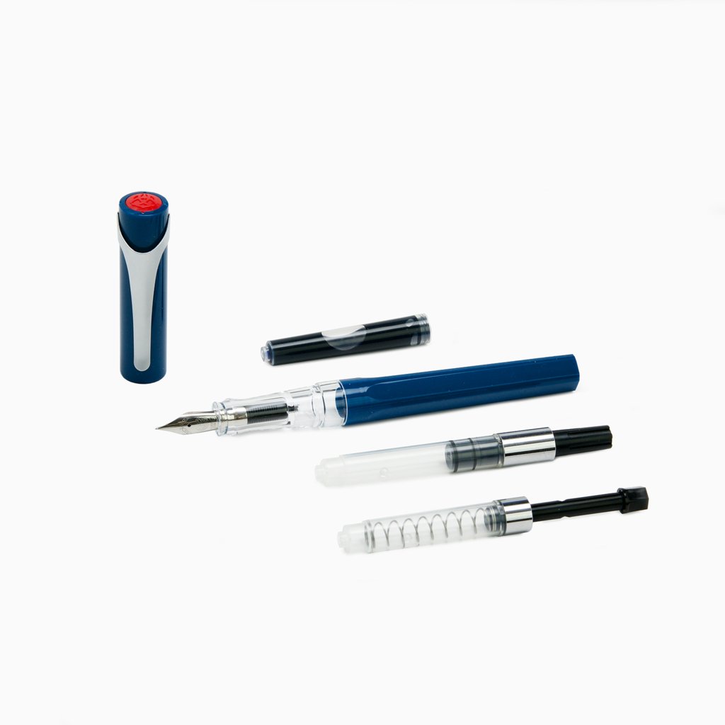 TWSBI SWIPE Prussian Blue Fountain Pen - un membrete