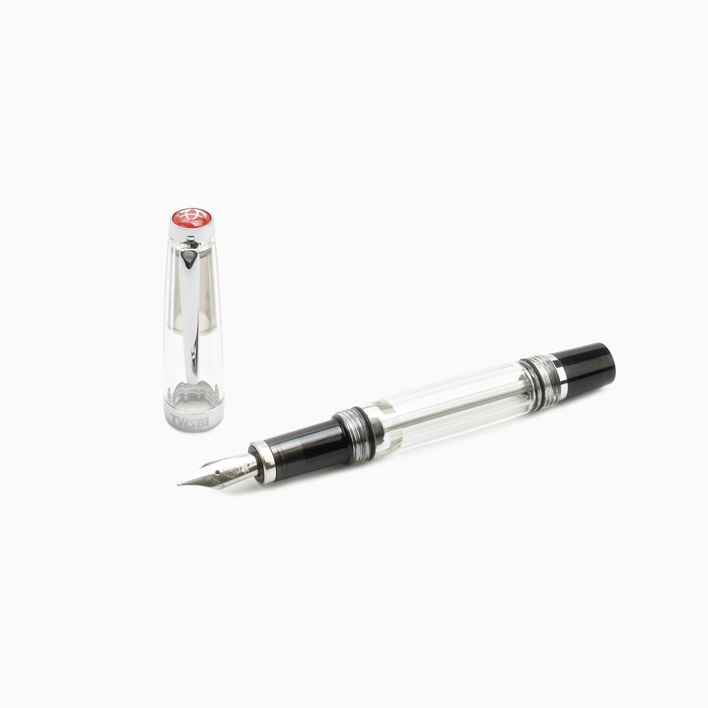 TWSBI Vac Mini Smoke Fountain Pen - un membrete