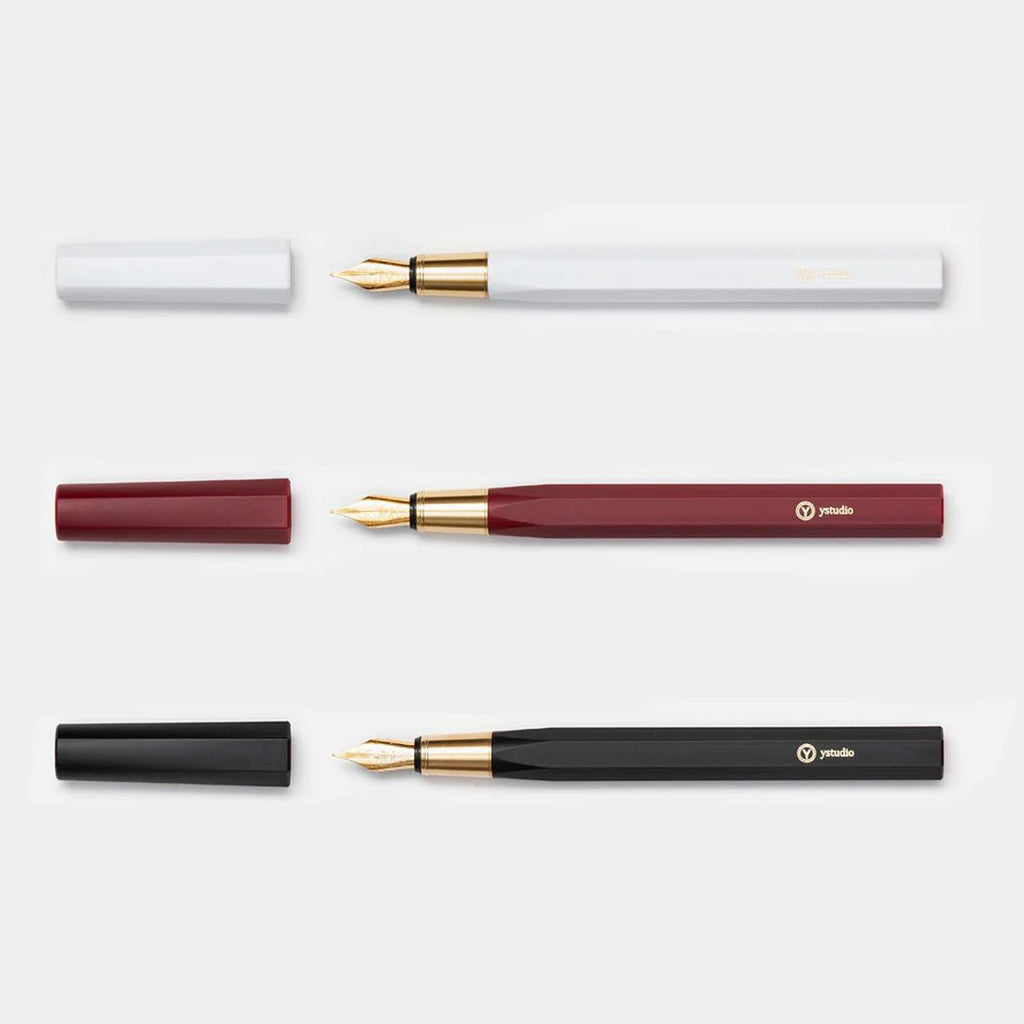 Y Studio Resin Fountain Pen - un membrete